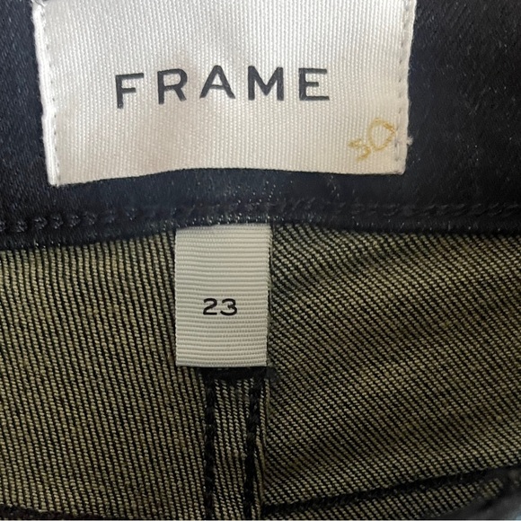 FRAME Le High Straight Leg Jeans in Porter Chew Women's 23 NWT - Picture 5 of 14